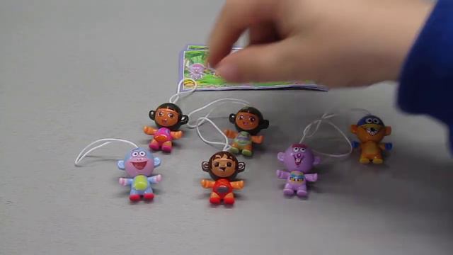 ДОРА - DORA - TWISTHEADS - Kinder Surprise (2017) - серия "Дора" из Киндер Сюрприза (Головастики) смотреть онлайн