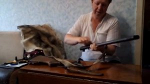 Чистка оружия .ИЖ-43 . 30 лет