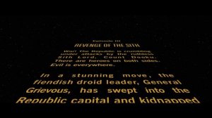 Star Wars Episode III - Revenge of the Sith - Opening Crawl - 4K ULTRA HD.