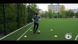 САМЫЕ ЛУЧШИЕ УПРАЖНЕНИЯ НА КОНТРОЛЬ МЯЧА И ТЕХНИКУ В ФУТБОЛЕ
