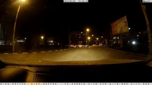 Matego MG380G (Panorama G) - ночь (слабое освещение) смотреть онлайн