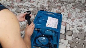 Распаковка — Профессиональная дрель Makita HP1640K