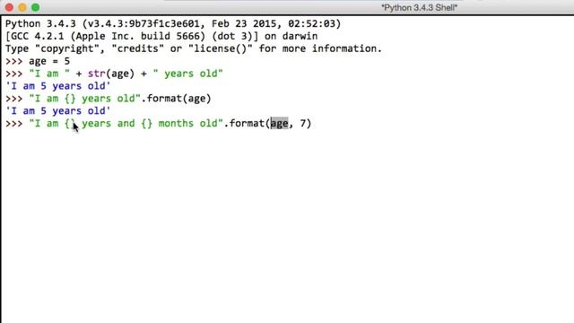 6   The format method (Our Age In Seconds - PYTHON) || BroCode_r