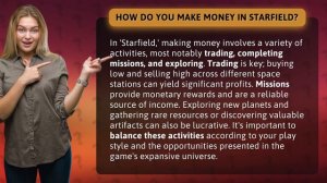 How do you make money in Starfield?