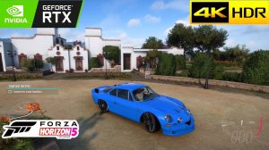 Forza Horizon 5 | RENAULT ALPINE A110 1600S TUNING | Logitech G25 | RTX 3060 | 4K 60 FPS | Gameplay