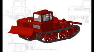 ТДТ-55.  Часть 1. Путь развития легендарного отечественного трелёвочного трактора.