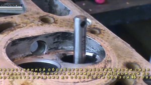 Типовой ремонт седел ГБЦ ВАЗ профессиональным инструментом Neway