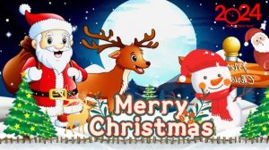 We Wish You A Merry Christmas , Jingle Bell🎄Christmas Songs Medley 2024🎁Merry Christmas