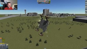 ЛЕТАЮЩИЙ АВИАНОСЕЦ В KSP | KSP ТЕСТ НА ПСИХИКУ ЧЕЛЛЕНДЖ | KSP CHALLENGE | ТЕСТ СТРОЕНИЯМИ В KSP