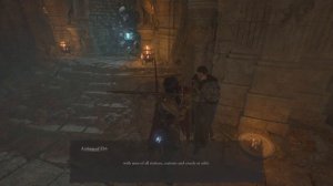 Lords of the Fallen Skyrest Bridge NPC Stomund 2nd Encounter Dialogue for Fief Key