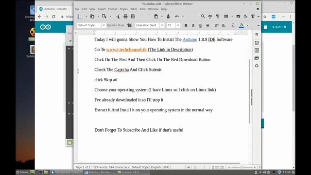 كيفية تحميل و تثبيت برنامج الأردوينو على الحاسوب | How To Download Arduino 1.8.9 IDE Software смотреть онлайн