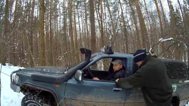 Off-road - 341 Повалило деревья (УАЗ-469, ГАЗ-69, Toyota 4Runner) смотреть онлайн