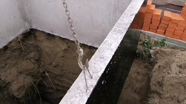 Погреб из бетонных квадратов своими руками за день! смотреть онлайн