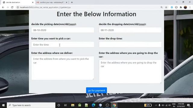 Enhance Version of Online Car Rental Application JAVA based Project | JAVA | JSP | EJB | AJAX смотреть онлайн