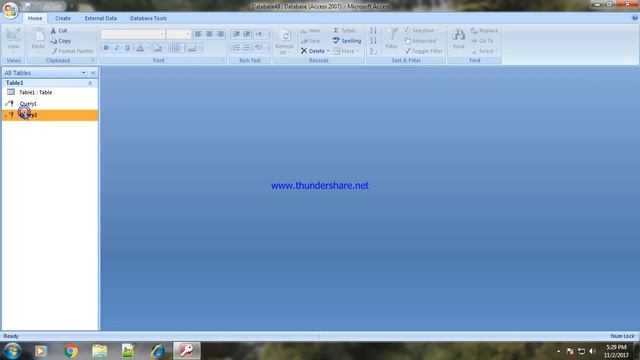 Access: Macro Running Two Queries