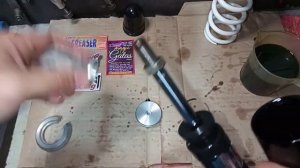 Yss G-series Mio rear shocks  Leak repair Part 2. rebuild /repack