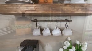 NEUTRAL FARMHOUSE DECOR IDEAS | KITCHEN + COFFEE BAR REFRESH | DECORATE WITH ME