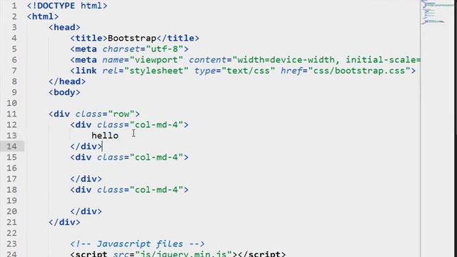 2. Grid system in Bootstrap (Hindi) смотреть онлайн