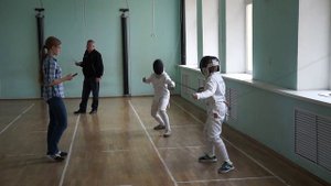 Фехтование юных и смелых/Fencing.