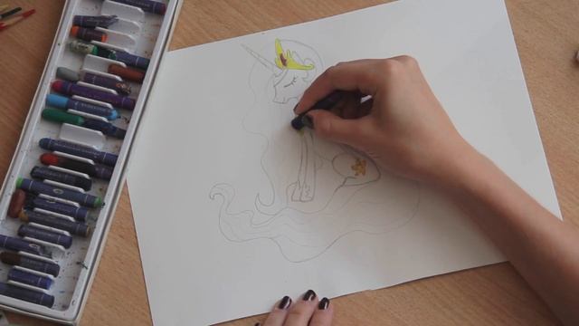 как рисовать Принцессу Селестию смотреть онлайн