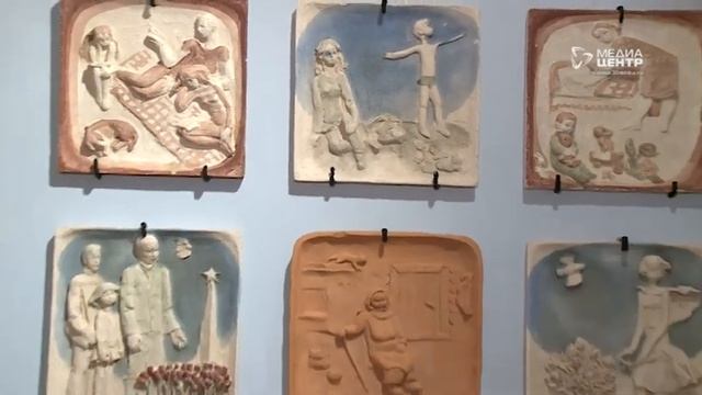 Выставка картин из глины открылась в Кирилло-Белозерском музее-заповеднике смотреть онлайн