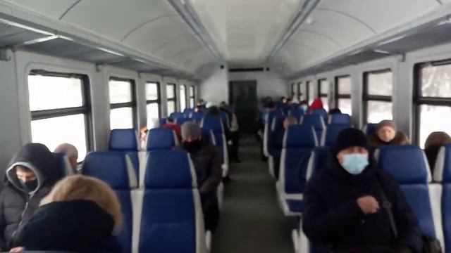 "прикатывается" Обзор населенности 6076 Тарасовка-Киев перегон Вишневое-Киев Волынский смотреть онлайн