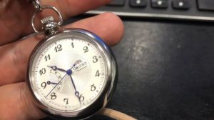 Orient Manual Winding 21 Jewel Power Reserve Pocket Watch CDD00001W/DD00001W “Epoch” - quick look
