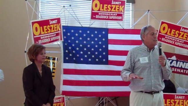 Sen. Marsden Speaks at Oleszek Event (10/8/11) смотреть онлайн