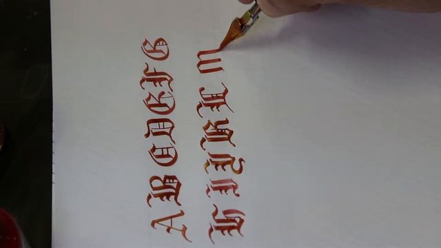 Gothic font compilation (Capital Letters) смотреть онлайн