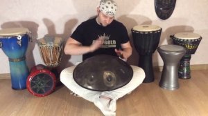 Ханг handpan хэндпан hang drum Ми минор: E: A B C D E F# G A. - warmer wind В НАЛИЧИИ