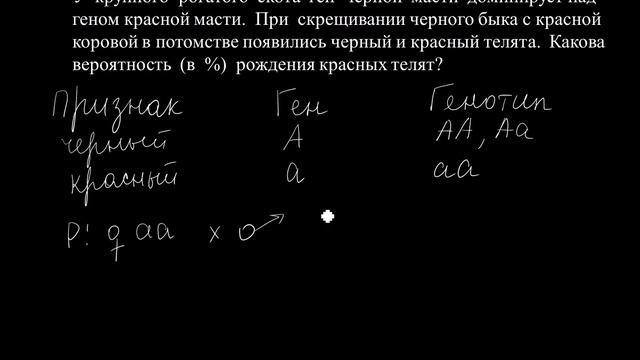 Практическая работа "Моногибридное скрещивание"| БИОЛОГИЯ смотреть онлайн