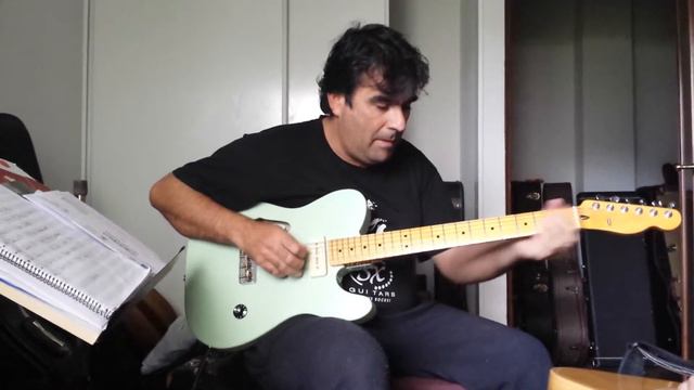 Custom Tele Jazz guitar смотреть онлайн