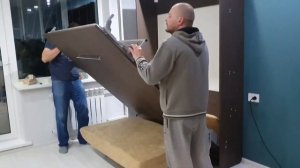 Установка кровати-трансформер