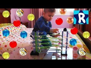 ★ Шарики Marble Конструктор Распаковка Unboxing Toys Marble Race Marble Run