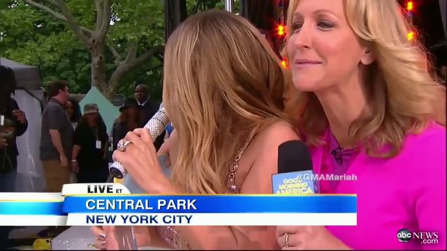 Mariah Carey's Dress Comes off on Live TV смотреть онлайн