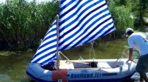 Парусное вооружение для надувной лодки "SeaHawk II"