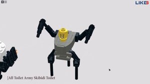 Skibidi Toilet LEGO : Building ALL TOILET ARMY #3 (Tutorial)