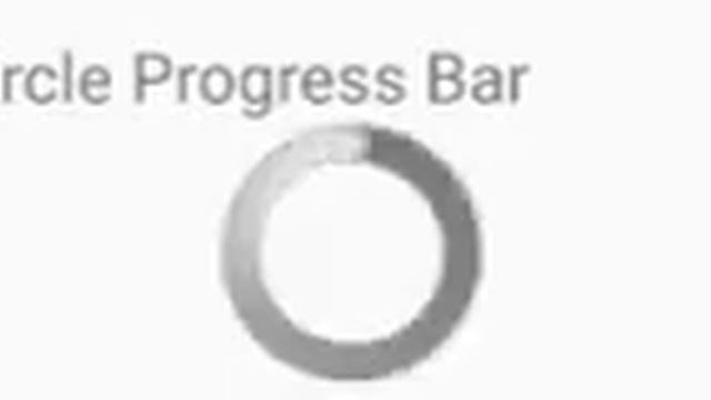 android common circle progress bar exanple смотреть онлайн