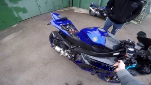 Прямоток TwoBrothers yamaha R6 2015 года