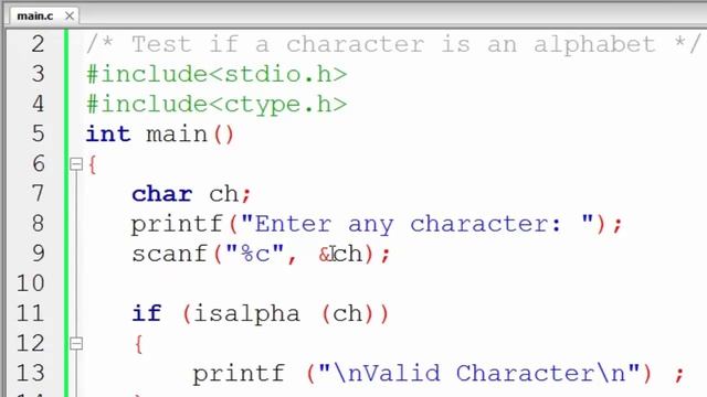 104. isalpha function in C Programming (Hindi) смотреть онлайн