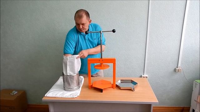 Пресс - соковыжималка "Богатырь" (Видео обзор). Пресс для яблок, винограда, фруктов. Пресс для сока