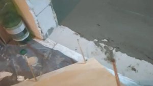 стяжка пола 6 мм плиточным клеем