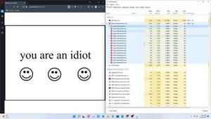 YouAreAnIdiot Virus on Windows 11 (+Task Manager)