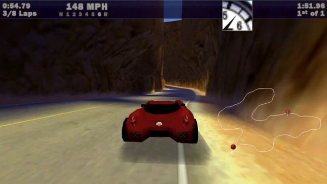 Redrock Ridge 1:51.90 WR ║ NFS 3 HP смотреть онлайн