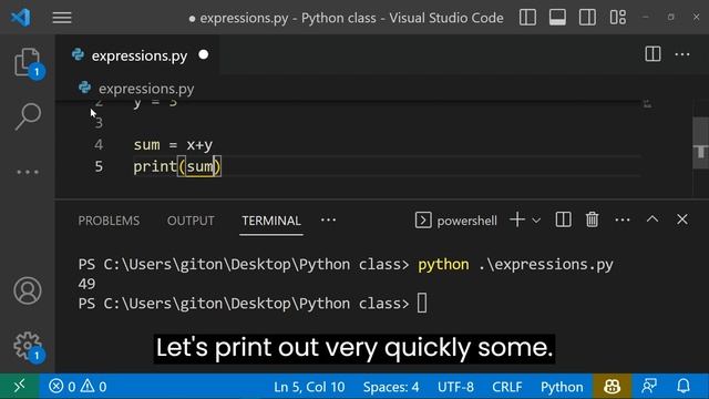 Mastering Python  Variables, Expressions, and Statements for Beginners #pythonprogramming #python