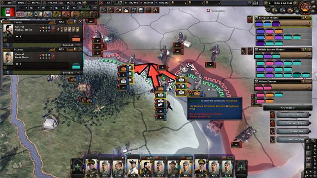 Let’s play Hearts of Iron 4 (Black Ice) – Italy – part 83 (21/06/1948 - 20/07/1948) смотреть онлайн