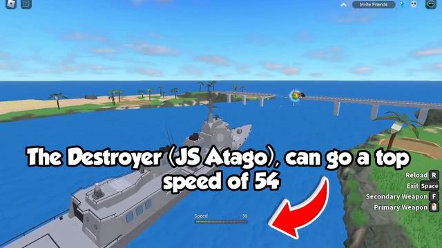 Roblox Military Tycoon JS ATAGO (Season 1, Level 10 Reward) смотреть онлайн