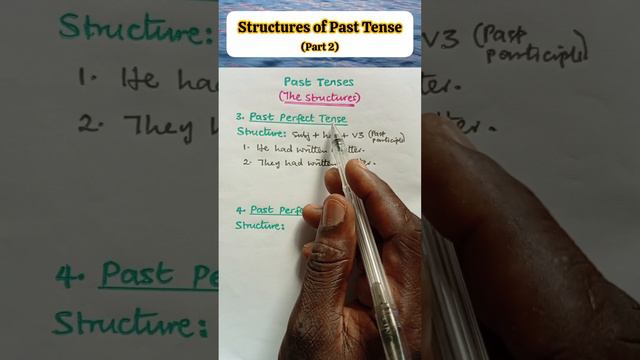 Structures of Past Tenses (Part 2): The Past Perfect and Past Perfect Continuous Tenses смотреть онлайн