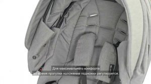 Детская коляска Adamex Porto видео обзор с рус. суб.