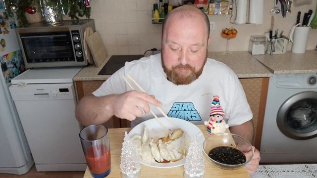 MUKBANG CHINA. Мукбанг Китайские пельмени. MUKBANG DUMPLINGS. ASMR.